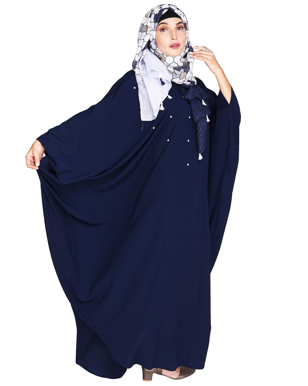 Jazzy Kaftan With Beaded Embroidery