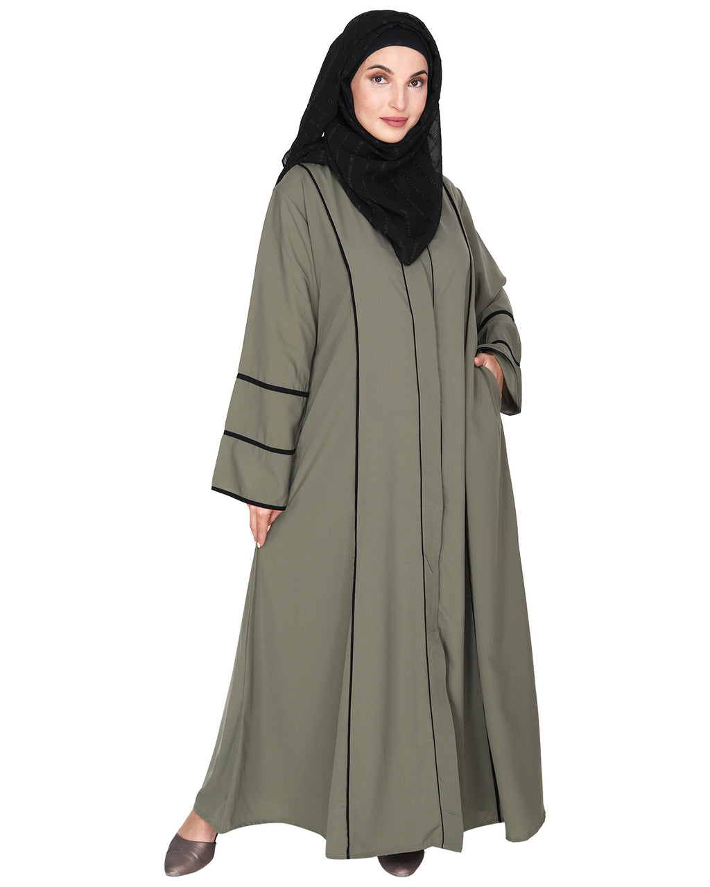 Snazzy Lace Abaya