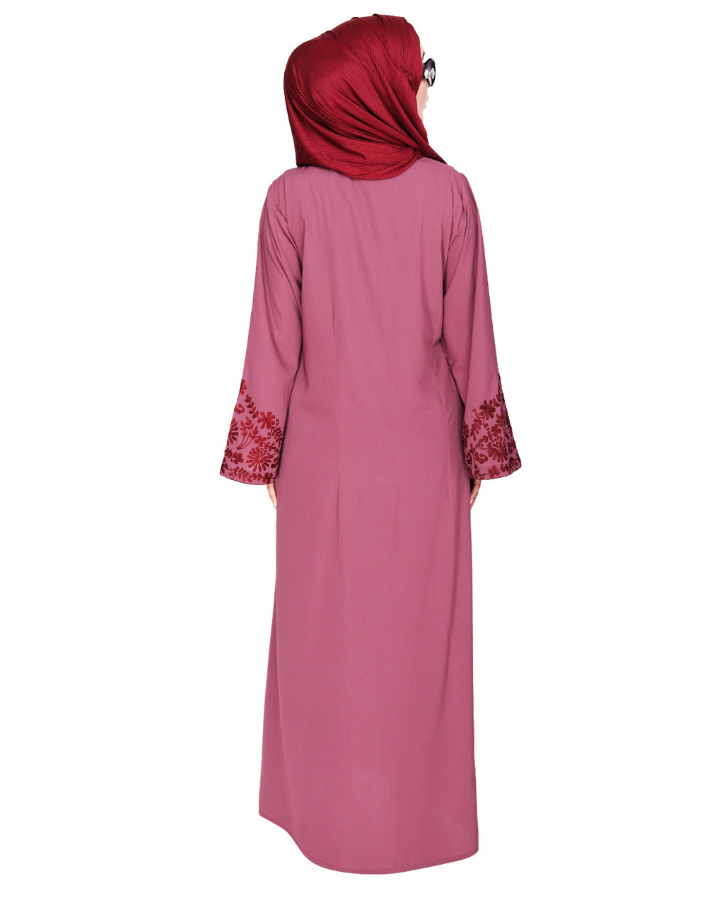 Sophisticated Abaya With Thread Embroidery