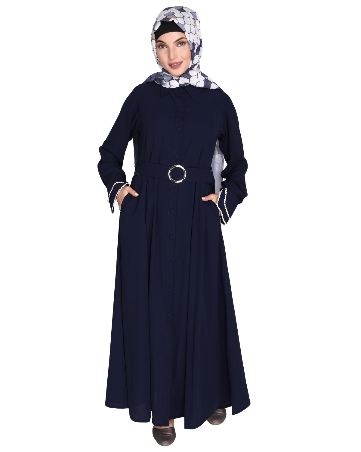 Shirt Style Maxi Dress