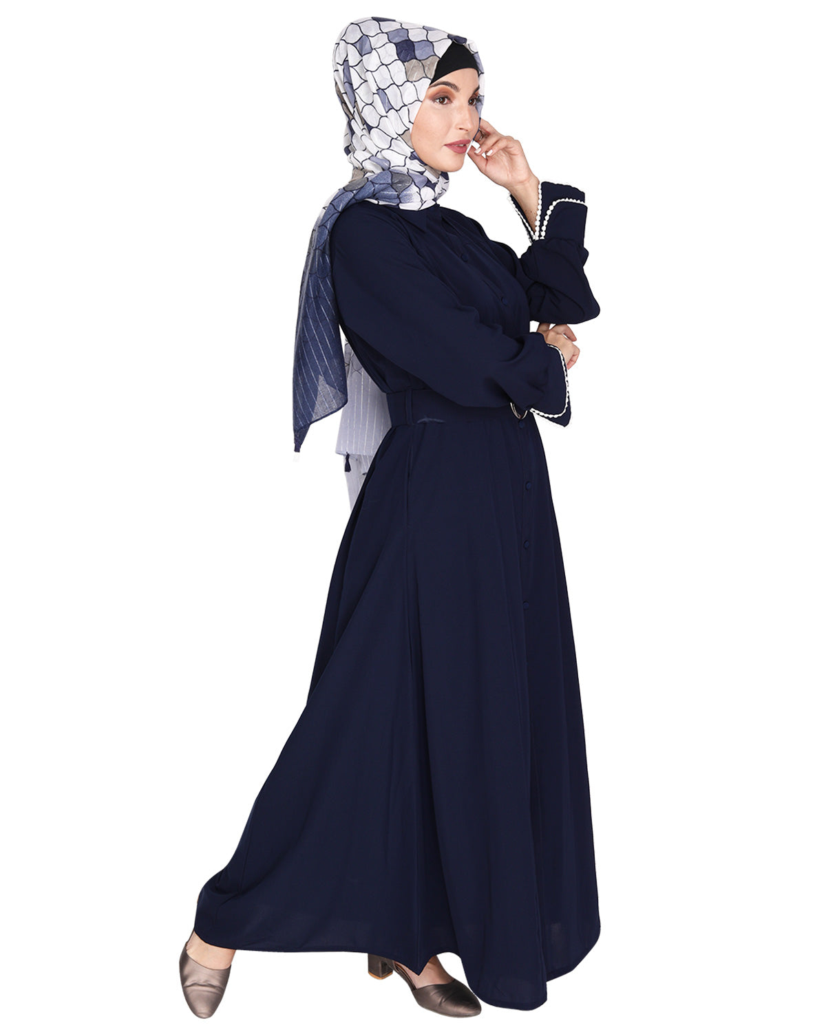 Shirt Style Maxi Dress
