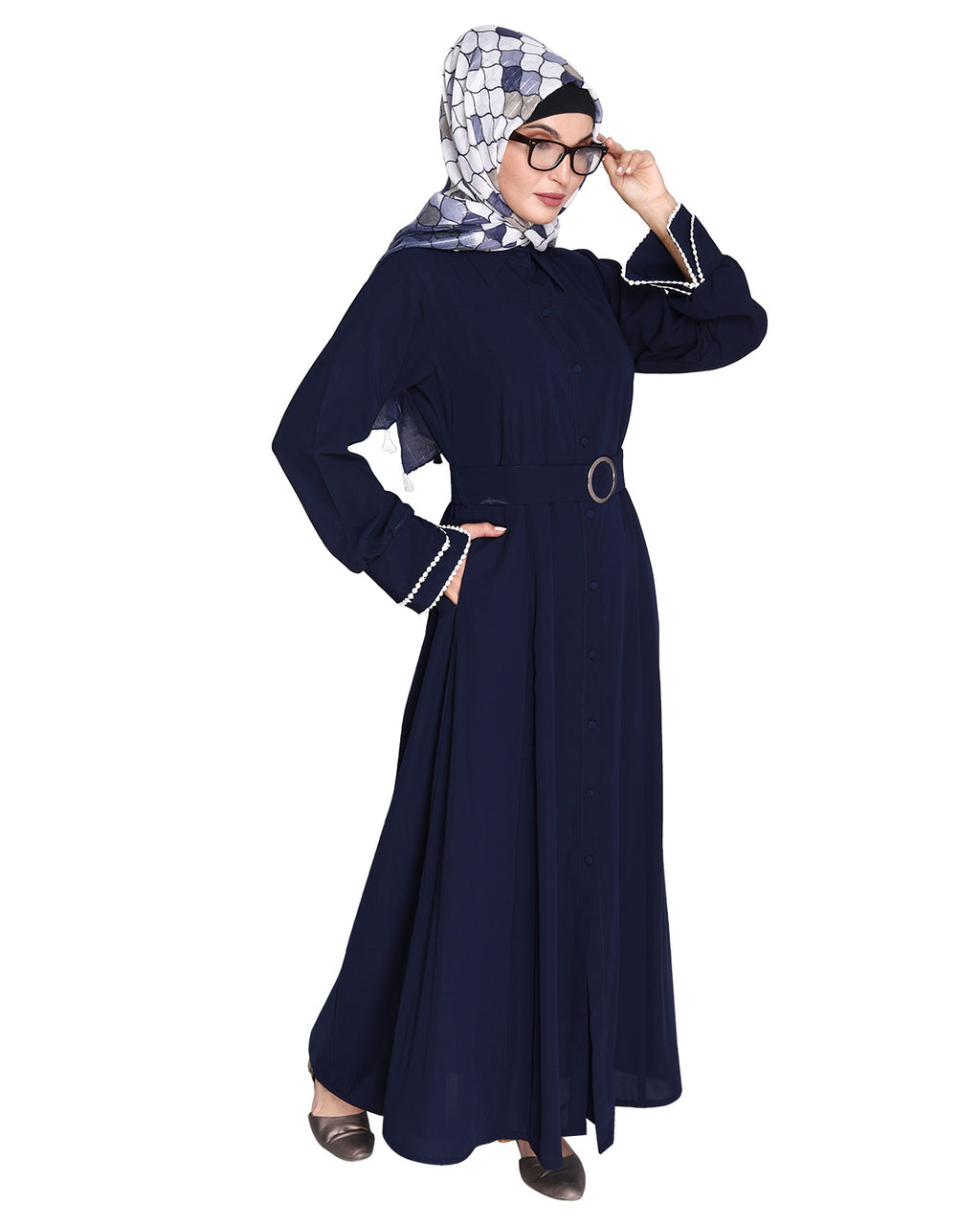 Shirt Style Maxi Dress