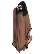 Double Layered Oak Brown Kaftan