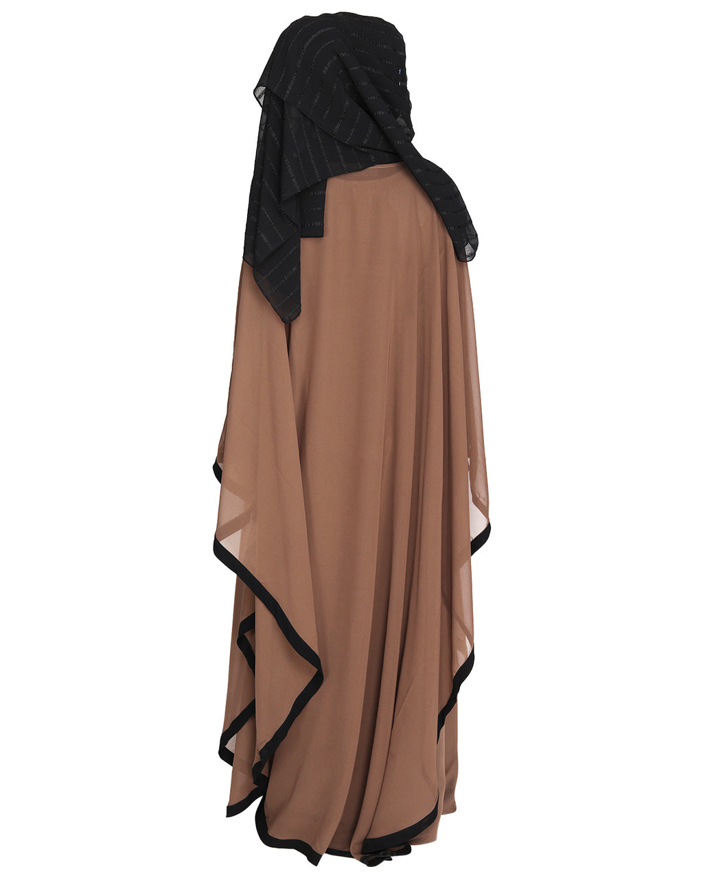Double Layered Oak Brown Kaftan