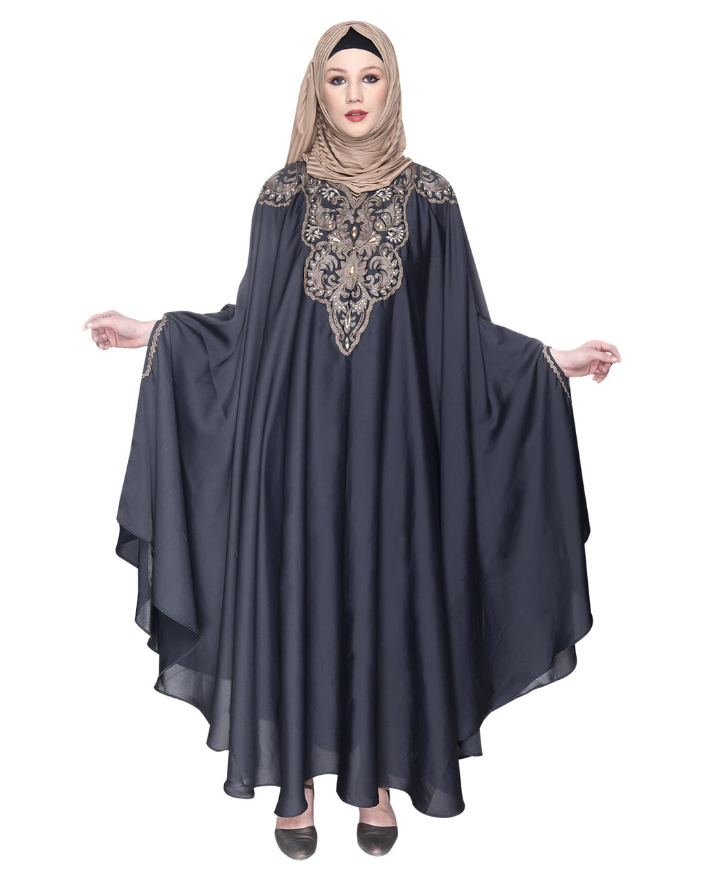 Extravagant Single Layered Luxury Kaftan
