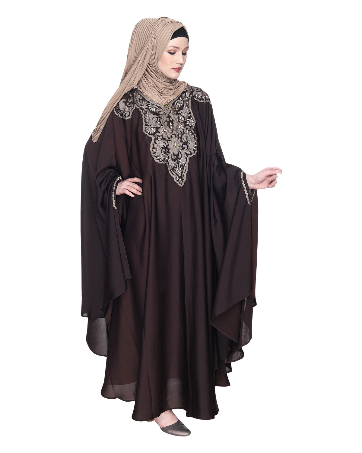 Extravagant Single Layered Luxury Kaftan