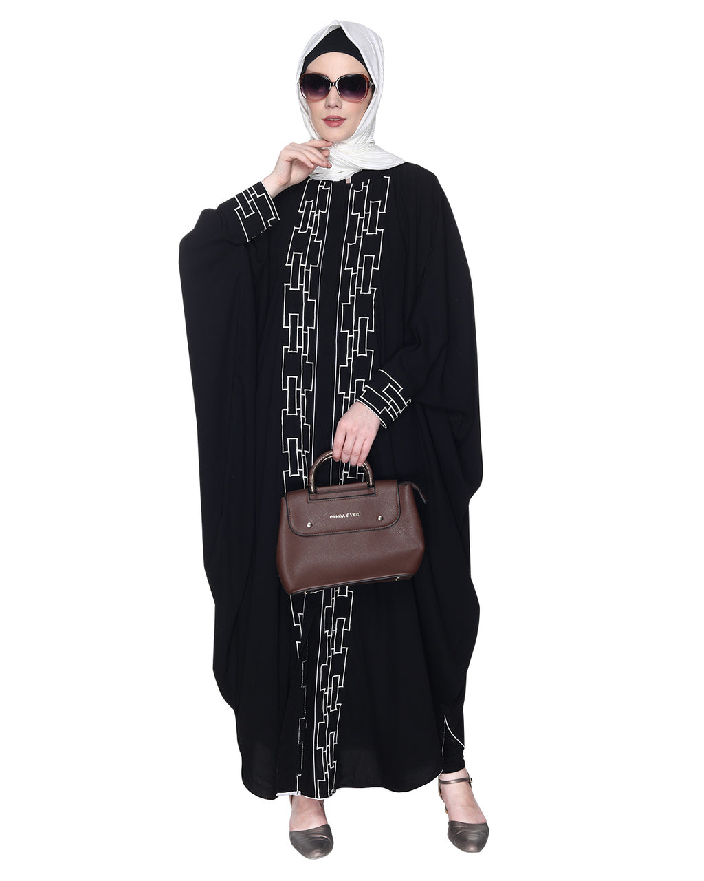 Dimensional Design Embroidered Kaftan