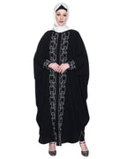 Dimensional Design Embroidered Kaftan