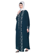 Dimensional Design Embroidered Kaftan