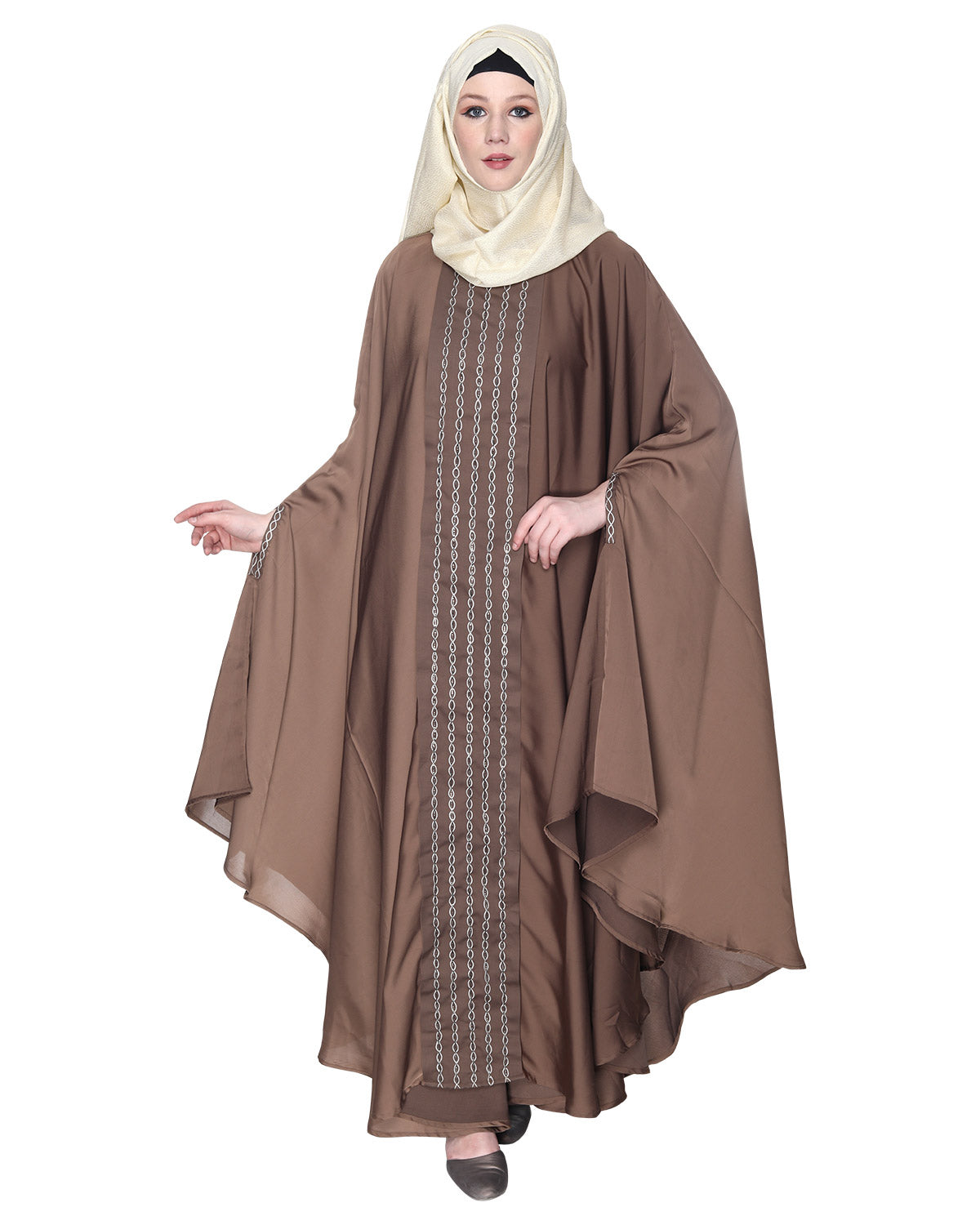 Festive Glittering Embroidered Kaftan