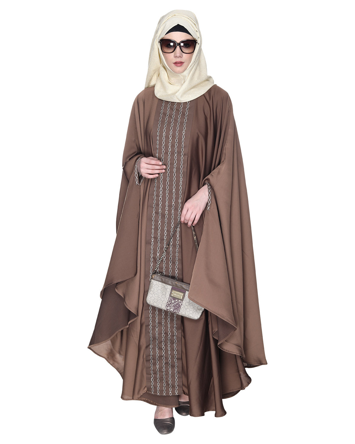 Festive Glittering Embroidered Kaftan