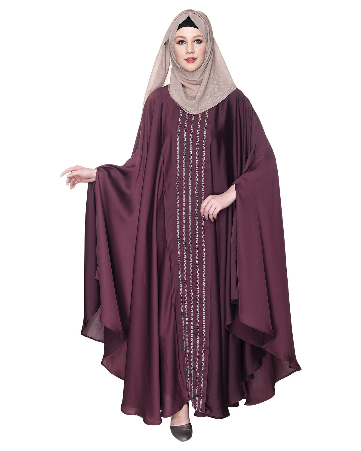 Festive Glittering Embroidered Kaftan