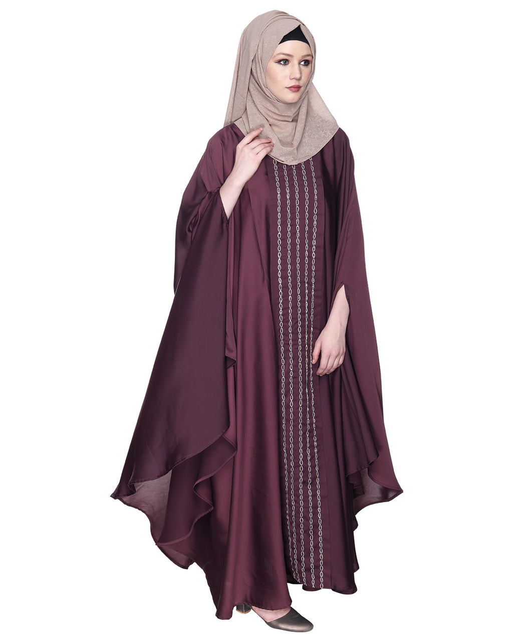 Festive Glittering Embroidered Kaftan