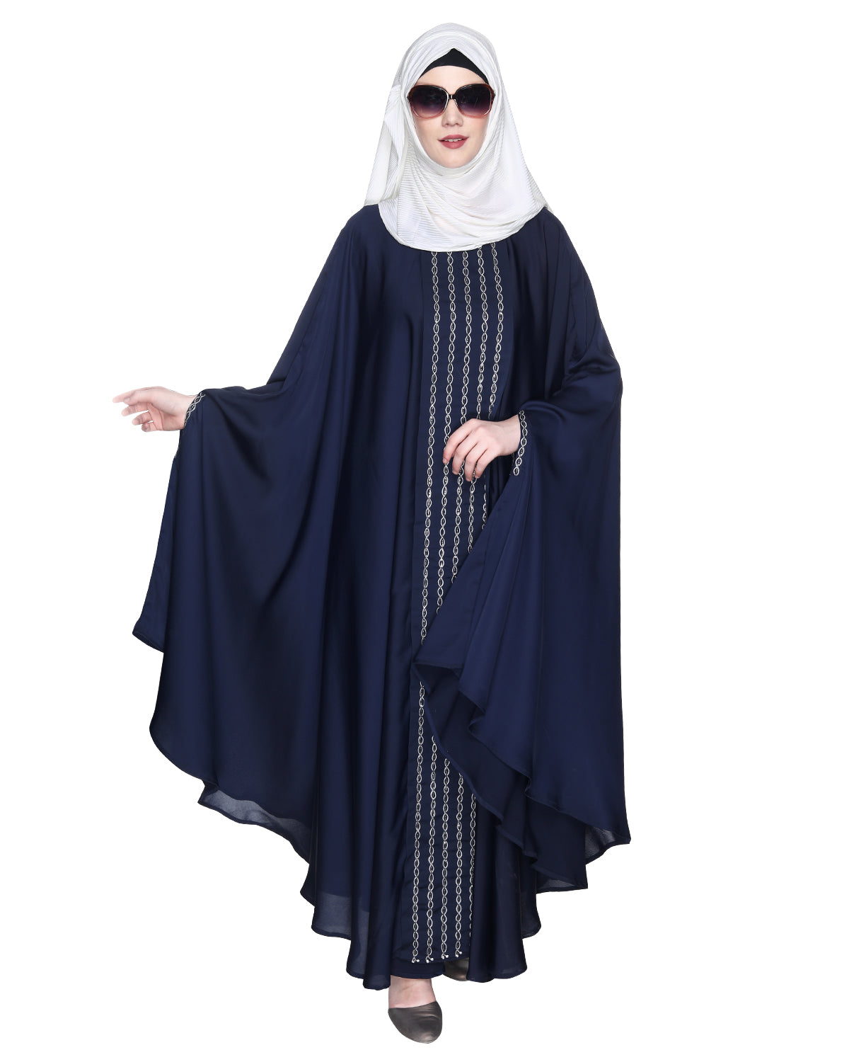 Festive Glittering Embroidered Kaftan