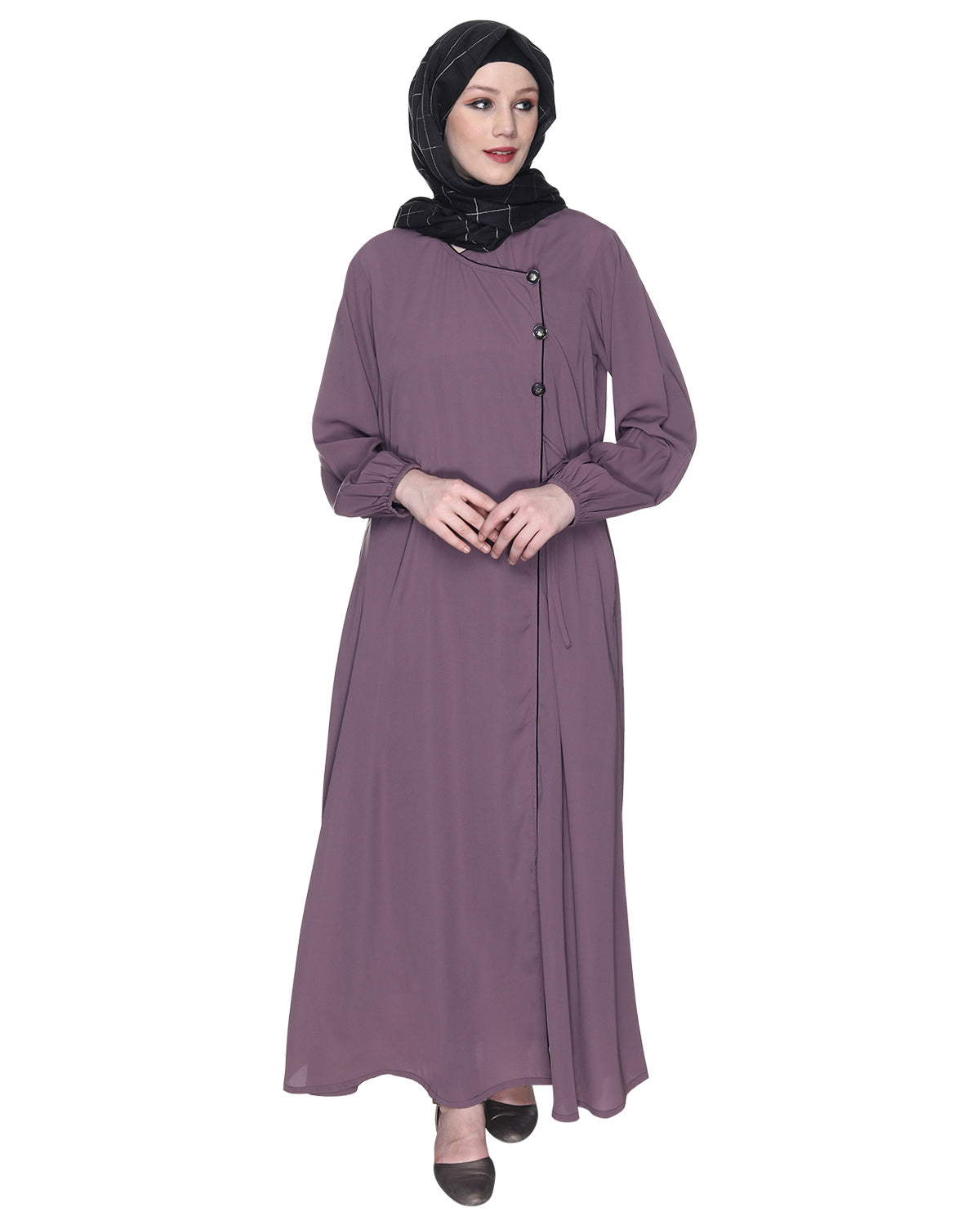 Angrakha Style Abaya