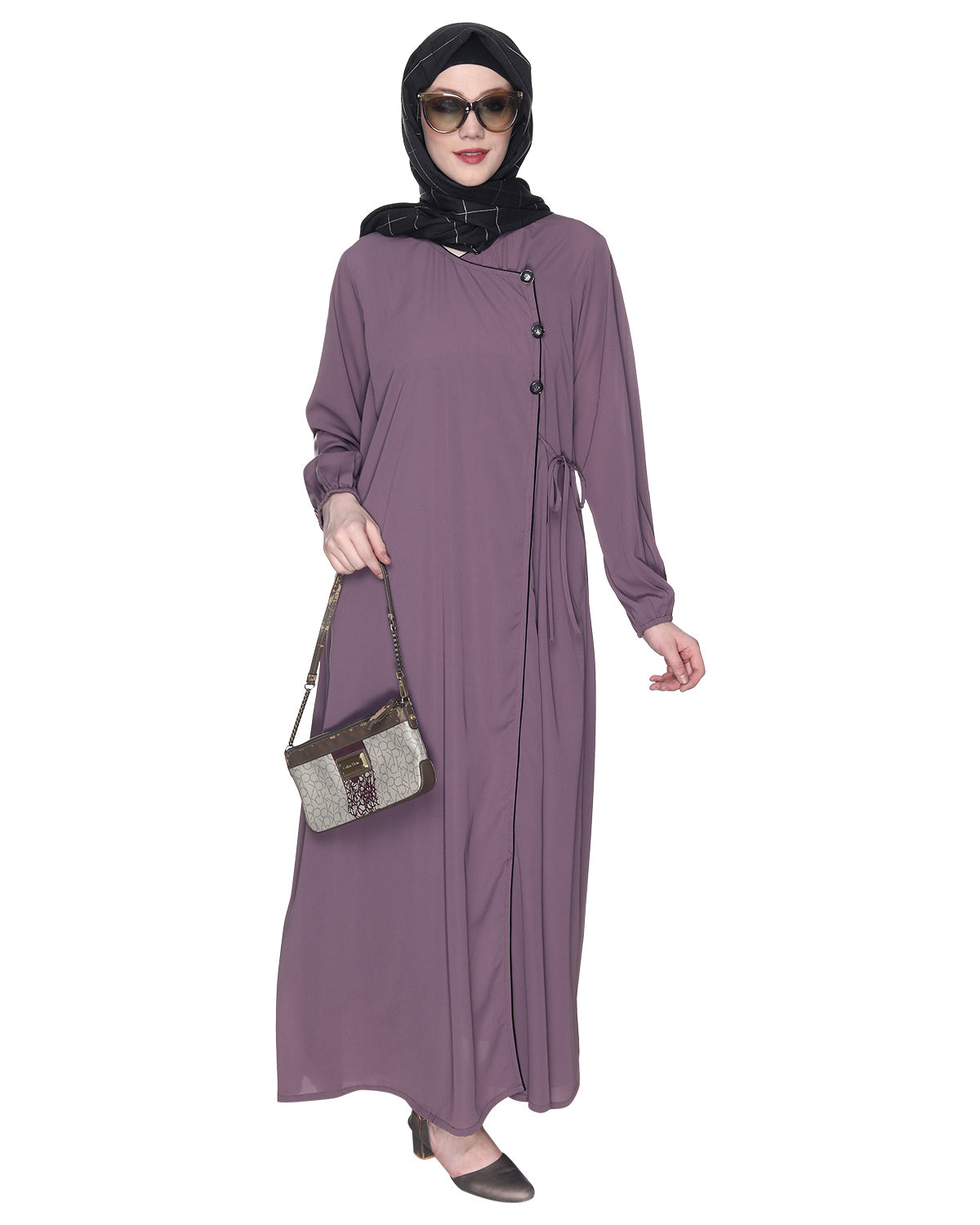 Angrakha Style Abaya