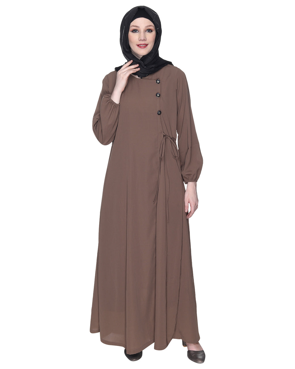 Angrakha Style Abaya