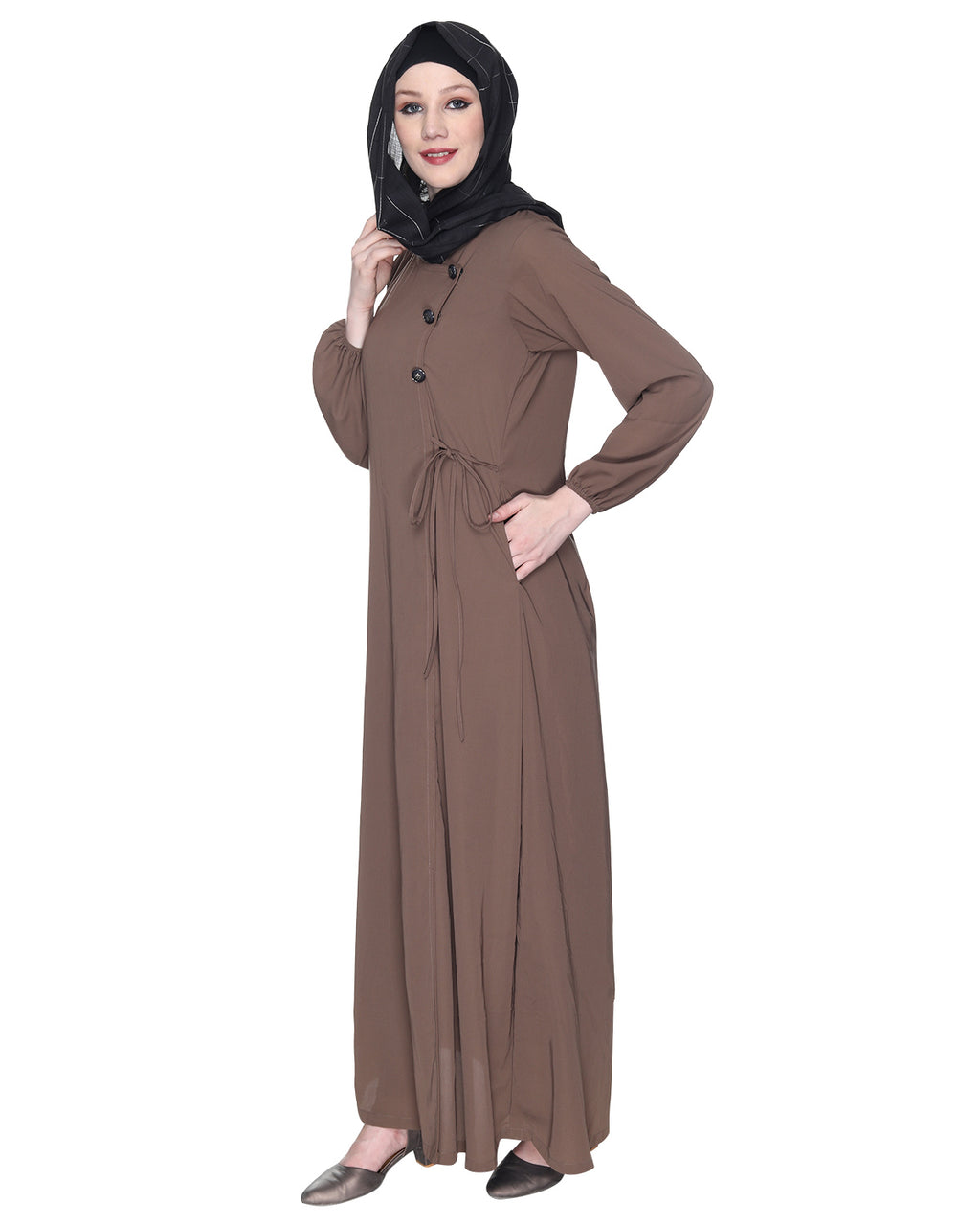 Angrakha Style Abaya