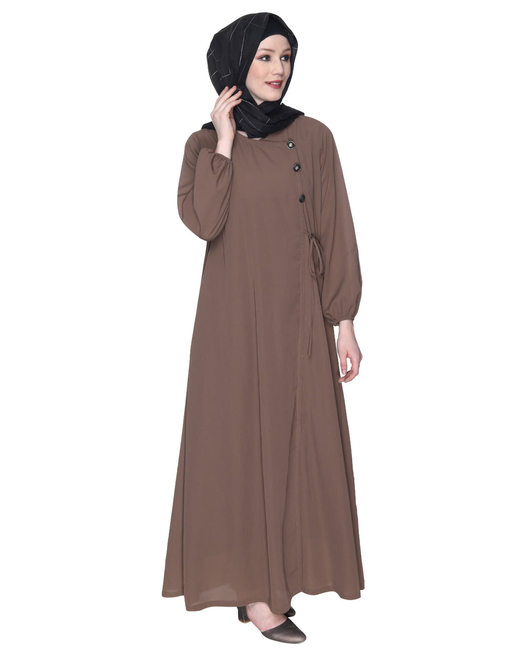 Angrakha Style Abaya