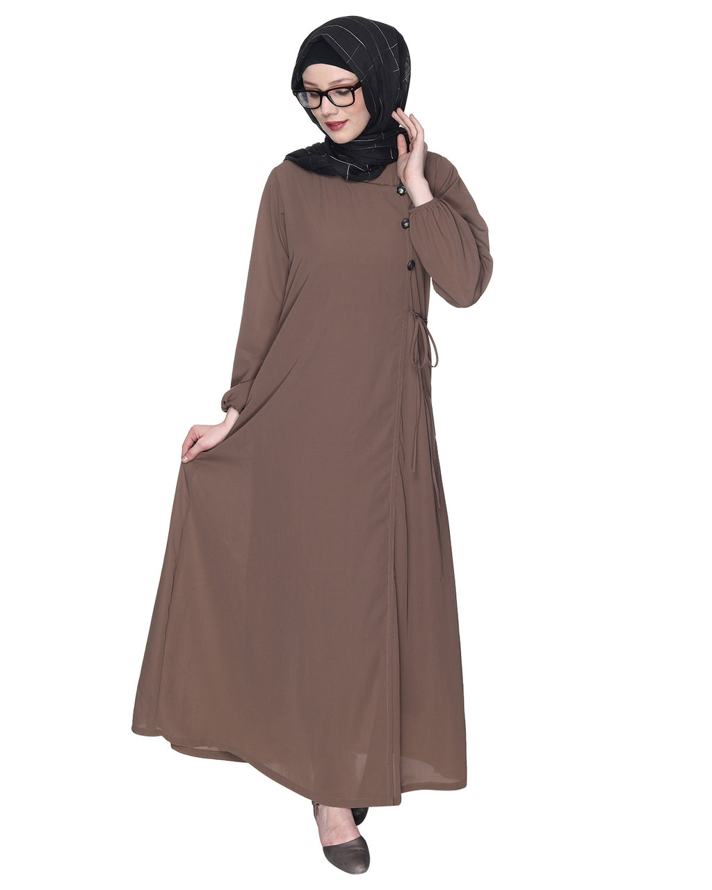 Angrakha Style Abaya