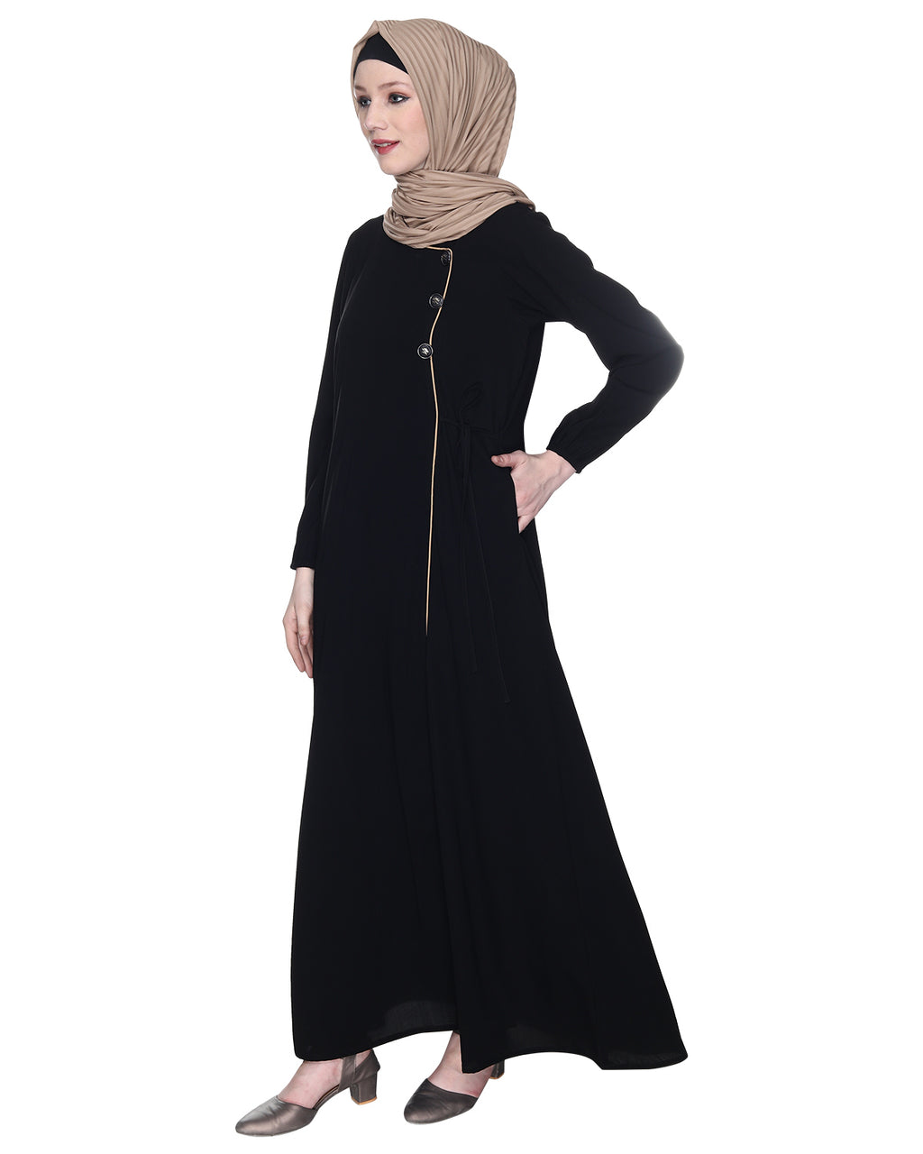 Angrakha Style Abaya