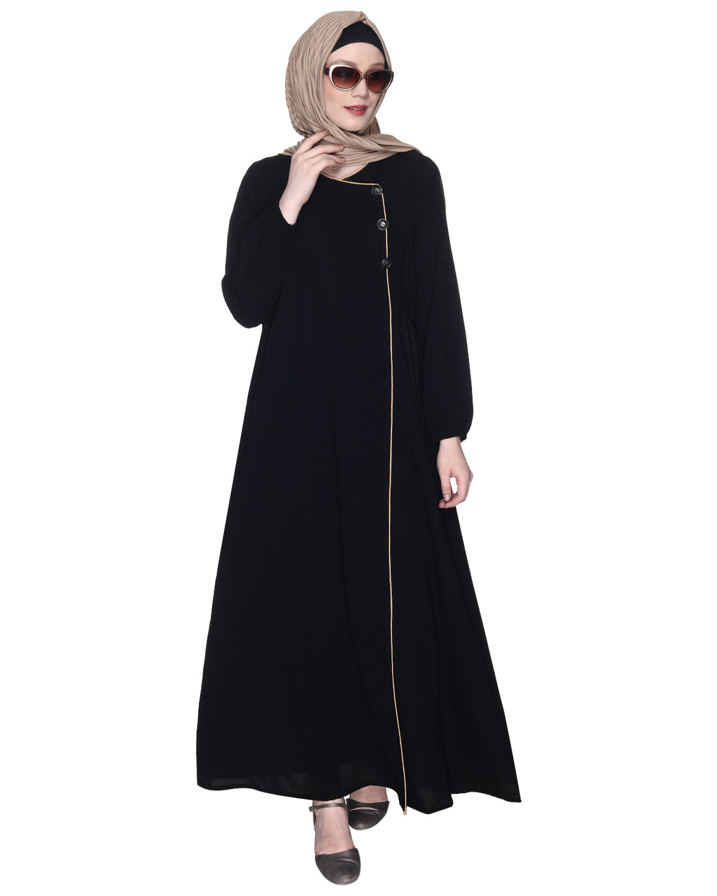 Angrakha Style Abaya