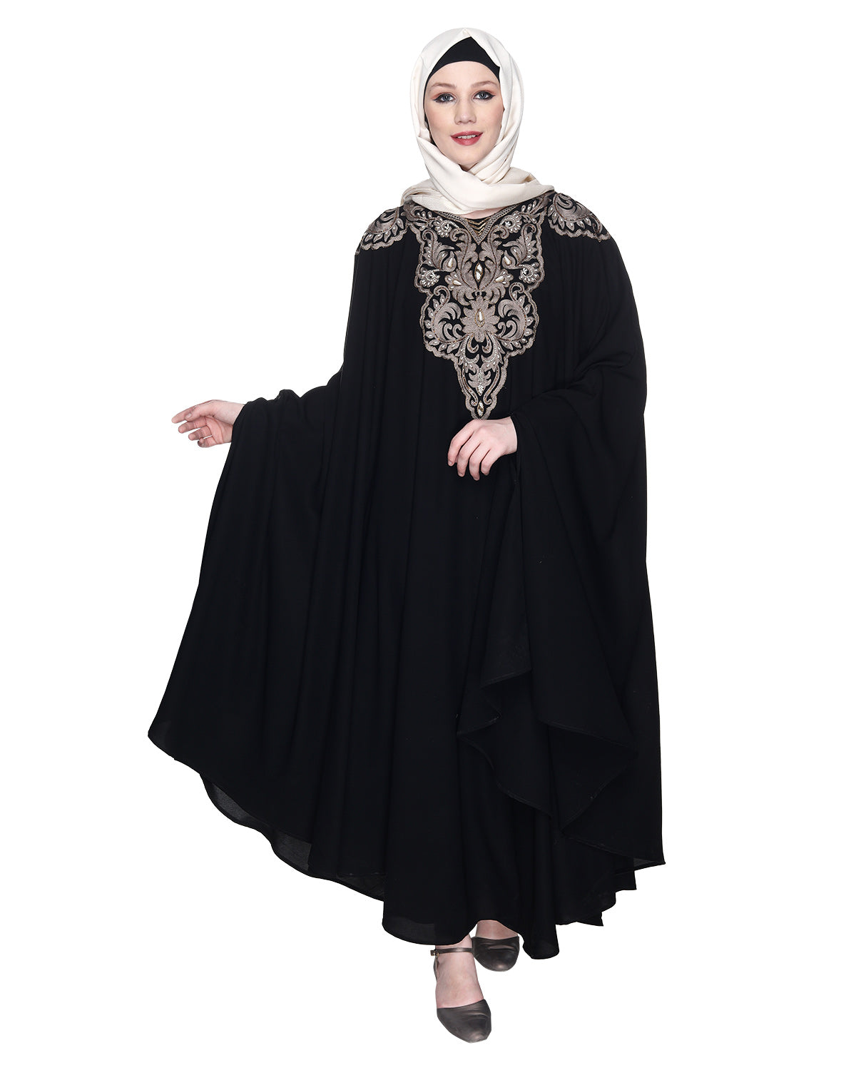 Extravagant Single Layered Luxury Kaftan