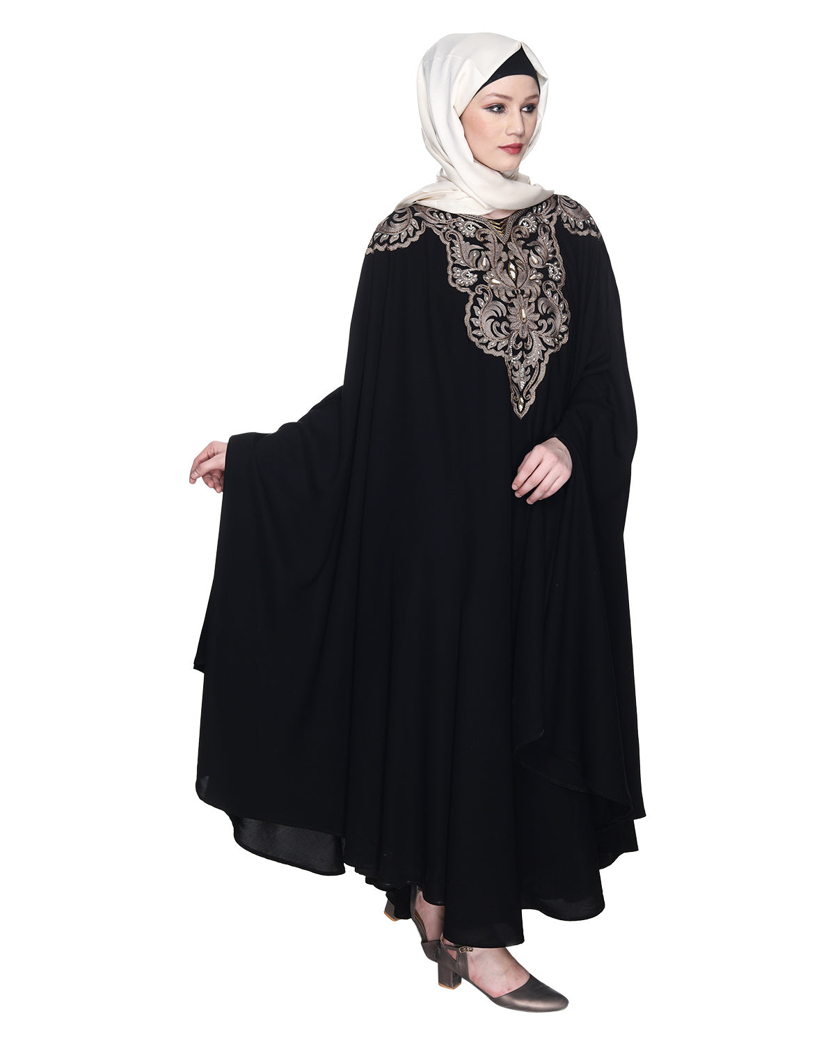 Extravagant Single Layered Luxury Kaftan
