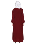 Elegant Embroidered Abaya