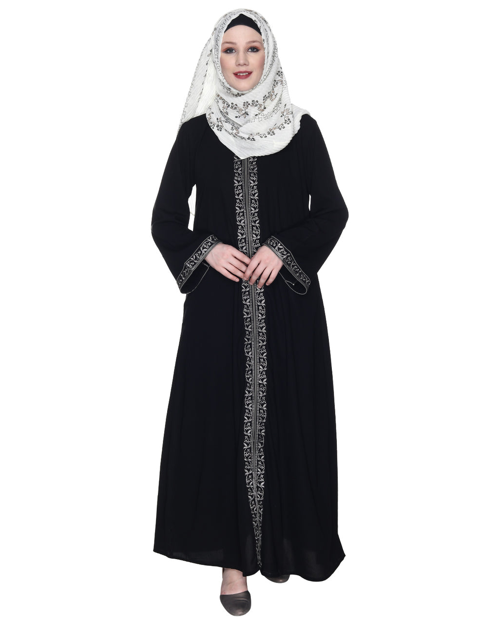 Premium Abaya With Embroidery