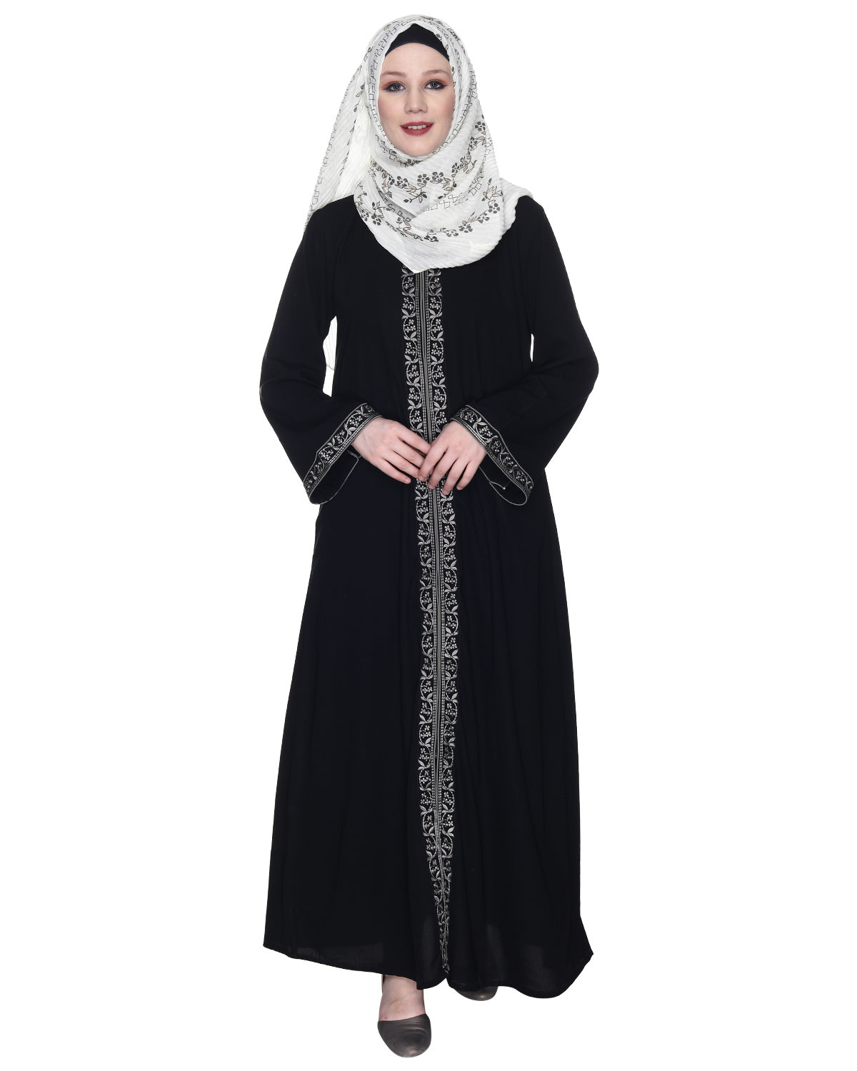 Premium Abaya With Embroidery