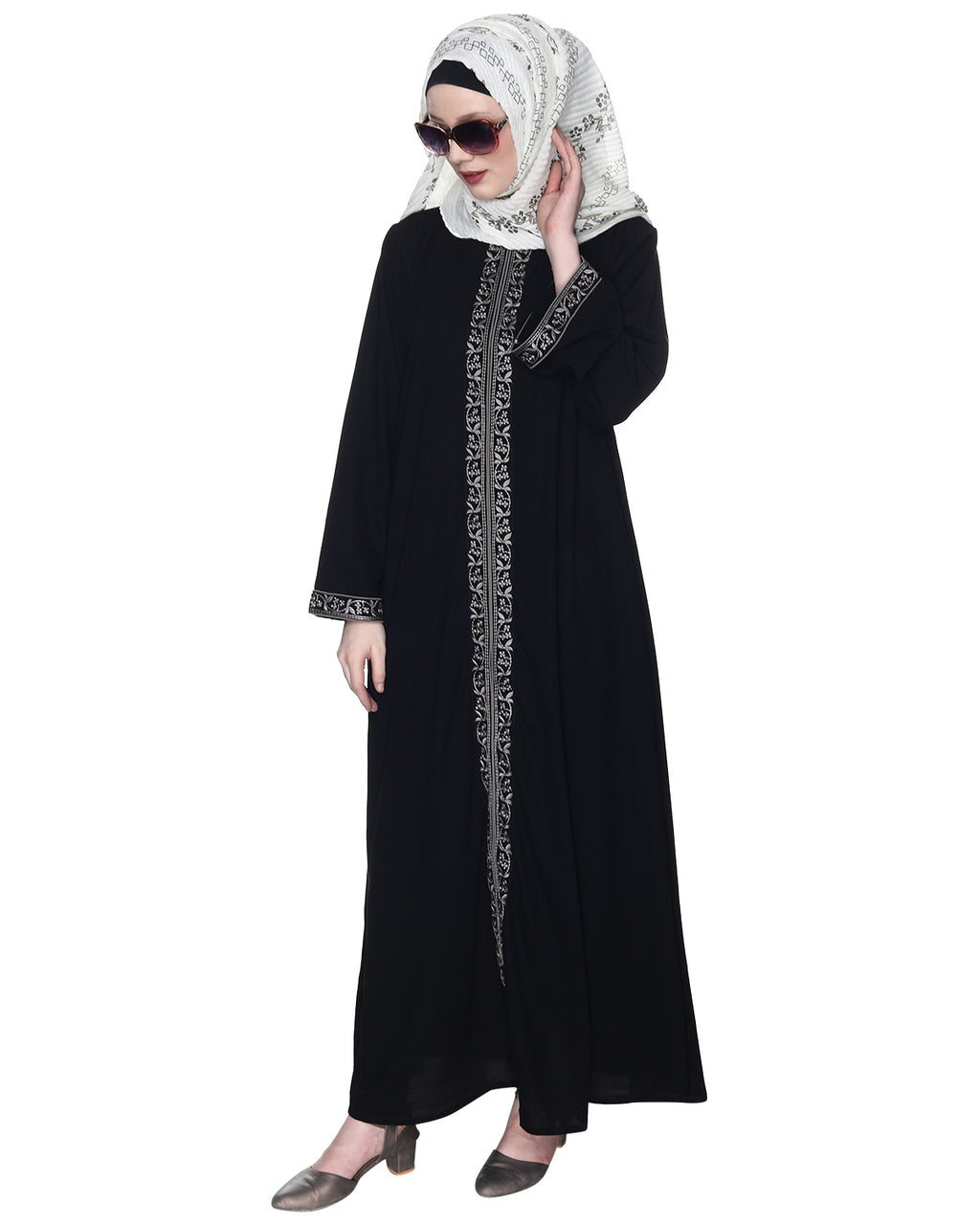 Premium Abaya With Embroidery