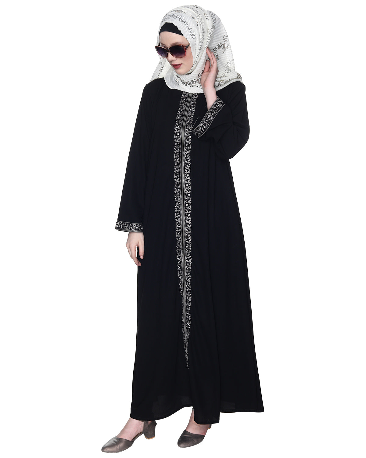 Premium Abaya With Embroidery