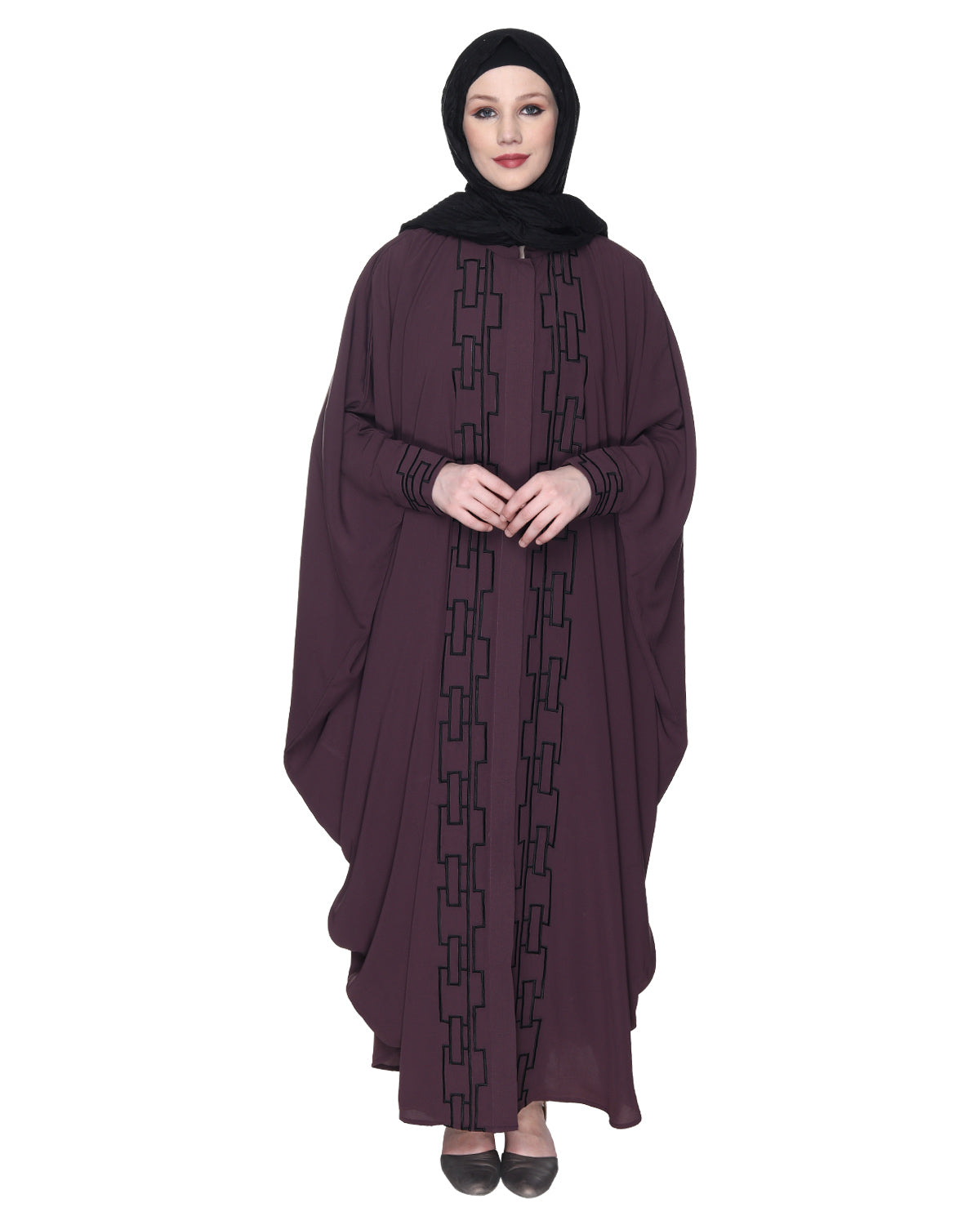 Dimensional Design Embroidered Kaftan