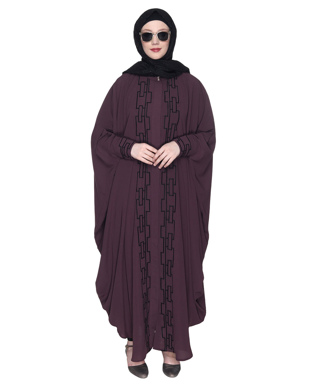 Dimensional Design Embroidered Kaftan