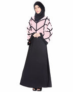 Being Muslims Pink and Black Abaya