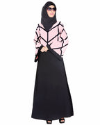 Being Muslims Pink and Black Abaya