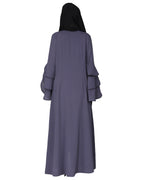 Stylish Frill Sleeves Abaya