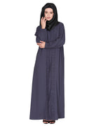 Modish Box Pleated Abaya Bell Sleeves
