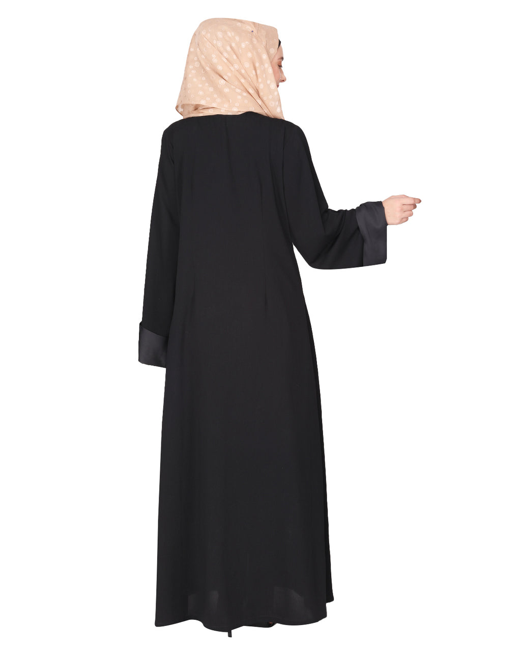 Graceful Abaya with Designer Show Buttons