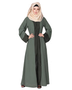 Graceful Abaya with Designer Show Buttons