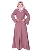 Side Buttoned Functional Abaya