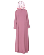 Side Buttoned Functional Abaya