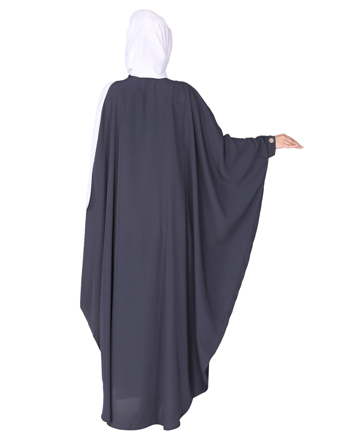 Ultra Smart Kaftan with Shining Metallic Rivets