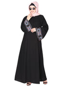 Smooth Flowing Bohemian Bell Sleeves Abaya