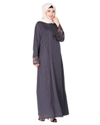 Smooth Flowing Bohemian Bell Sleeves Abaya