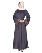 Smooth Flowing Bohemian Bell Sleeves Abaya