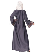 Smooth Flowing Bohemian Bell Sleeves Abaya