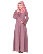 Premium  Abaya With Gleaming Dual Seed Bead Work