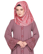 Premium  Abaya With Gleaming Dual Seed Bead Work